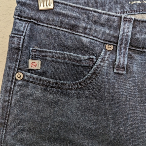 AG Adriana Goldschmied "The Prima" Cigarette Leg Stretch Jeans Size 28 … - Picture 5 of 12